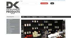 Desktop Screenshot of dekuyper-products.com