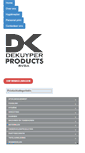 Mobile Screenshot of dekuyper-products.com
